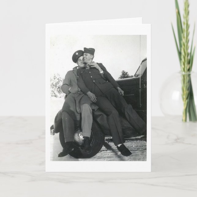 He dort hübsche homosexuelle karte (Vorderseite)