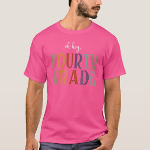 He Fourth Grade Teacher Student Team 4. Klasse T-Shirt