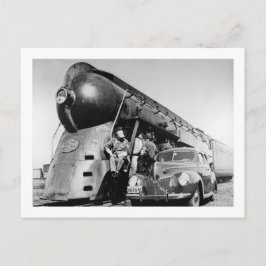 He gute Lookin Vintage New York Zentraleisenbahn Postkarte