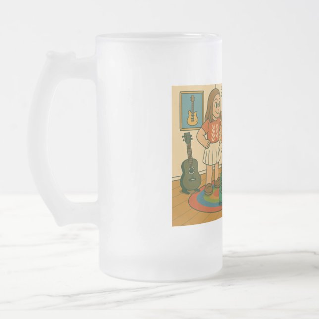 He has cool guitars mattglas bierglas (Links)