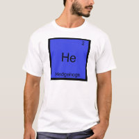 He-Igels Funny Chemistry Element Symbol T-Shirt