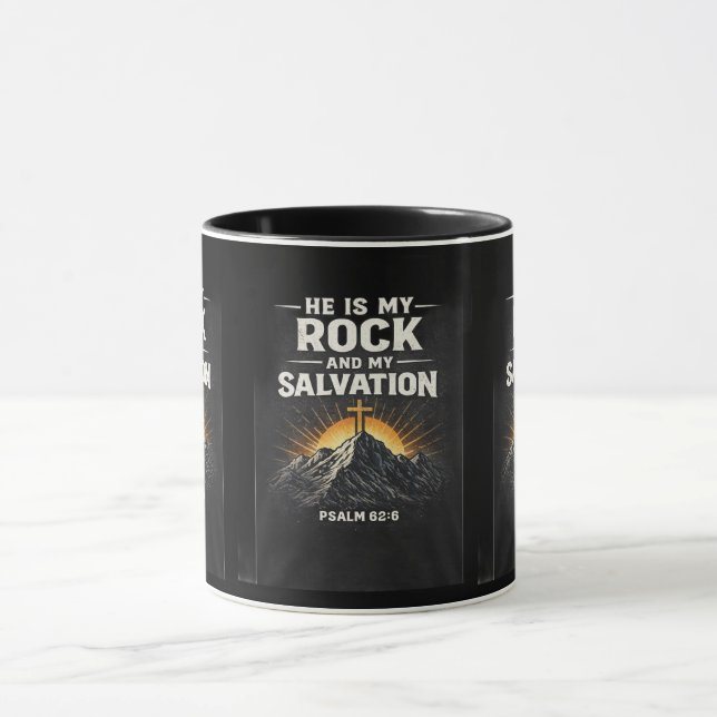 He is my rock tasse (Zentrum)