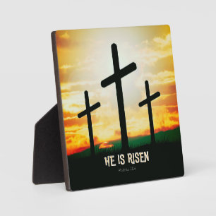 HE IS RISEN - EASTER ILLUSTRATION  FOTOPLATTE