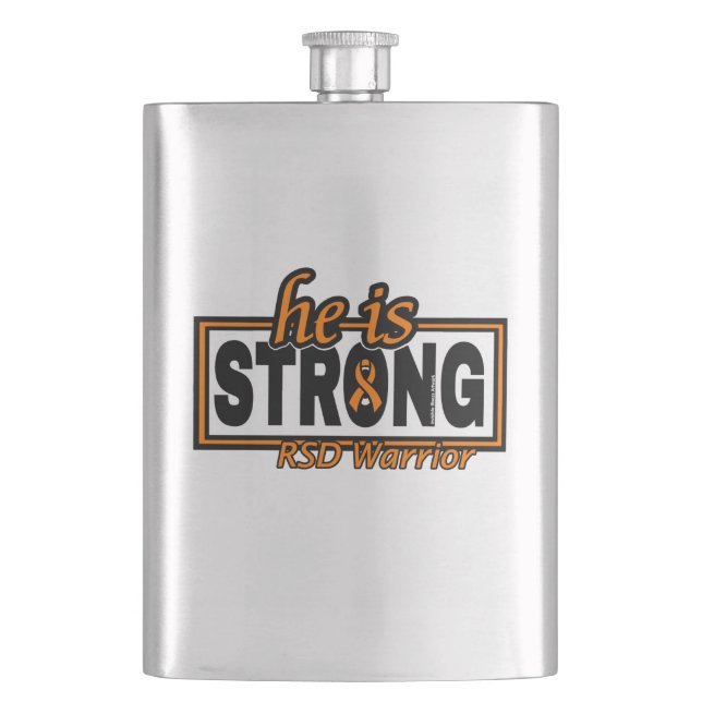 HE IS STRONG... FLACHMANN (Vorderseite)