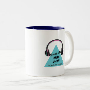 he klingt Hunne, wie MLM aber okay Zweifarbige Tasse