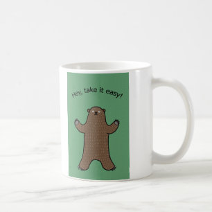 He nehmen Sie ihm einfaches Big Bear Waldland Kaffeetasse