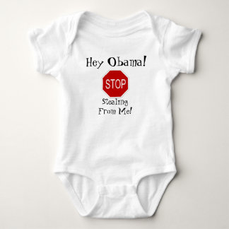 He Obama! Stoppen Sie zu stehlen von mir! Baby Strampler