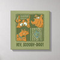 He Scooby-Doo Stammes- quadratische Grafik
