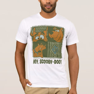 He Scooby-Doo Stammes- quadratische Grafik T-Shirt