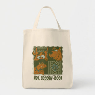He Scooby-Doo Stammes- quadratische Grafik Tragetasche