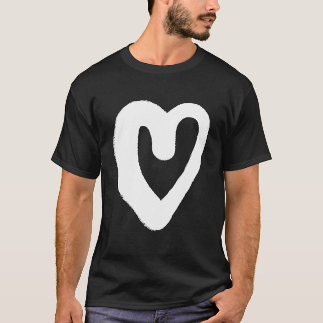 He Simple He T-Shirt (Vorderseite)
