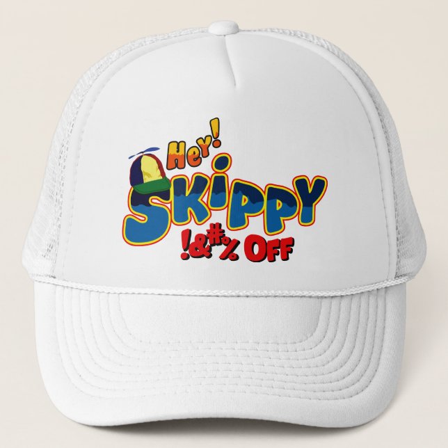 He Skippy! Truckerkappe (Vorderseite)