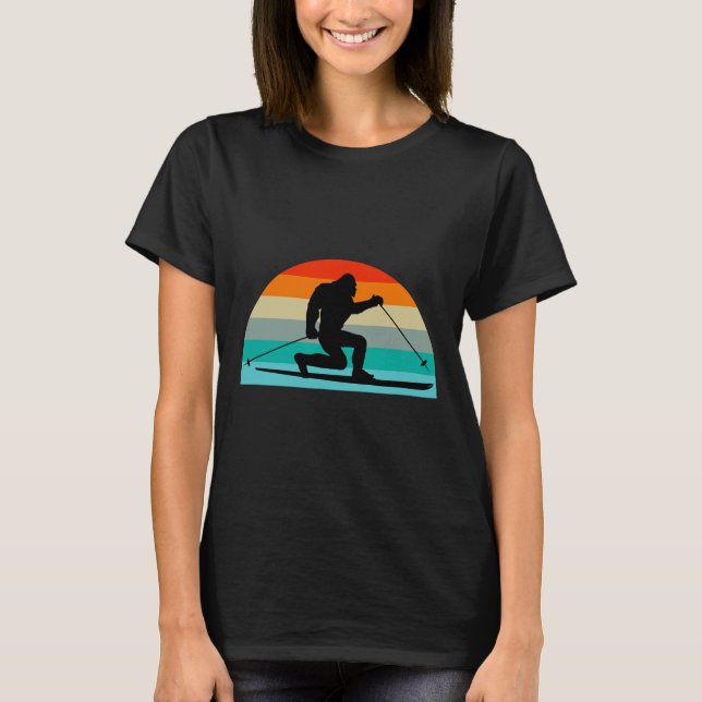 He Telemark Skis!  T-Shirt (Vorderseite)
