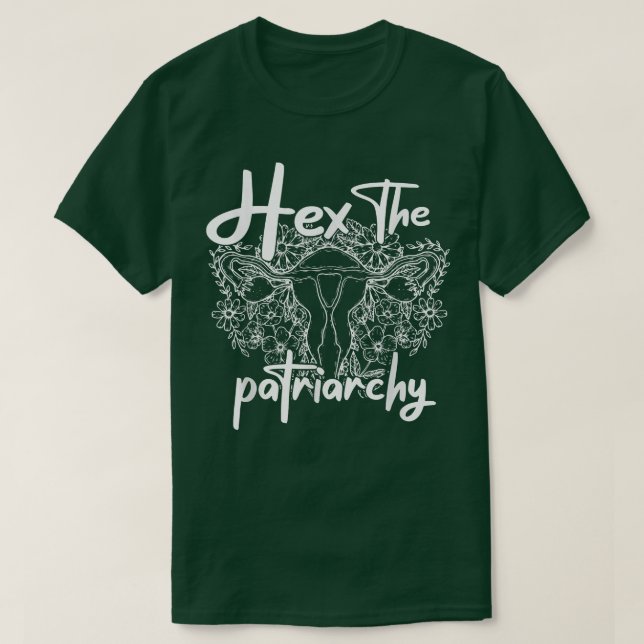 He The Patriarchy Feminism Witch Wicca Feminist Wi T-Shirt (Design vorne)