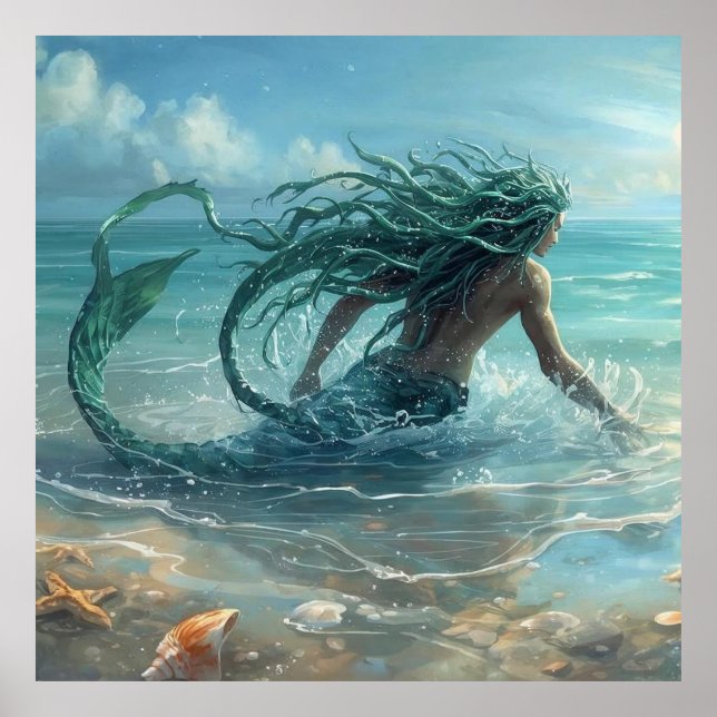 He Who Walks the Shallow Sea Poster (Vorne)