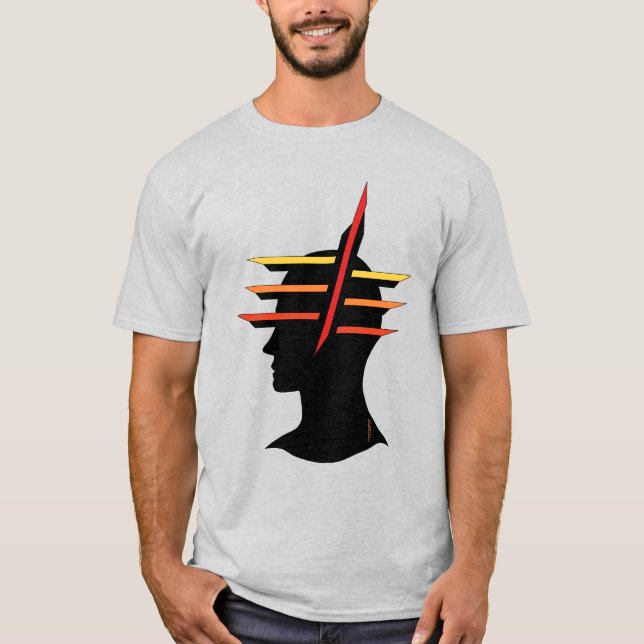 Head Abstract T-Shirt (Vorderseite)