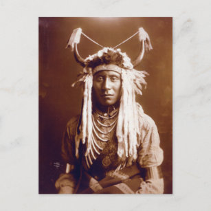 Head Carry (Indianerin) Postkarte
