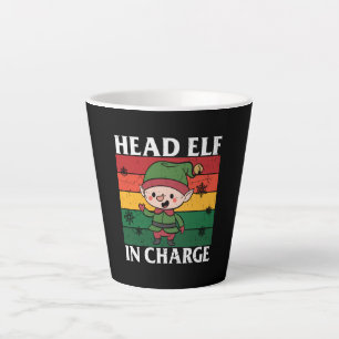 Head Elf In Charge Milchtasse