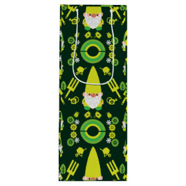 Head Garden Gnome Gardener Geschenktüte Für Weinflaschen
