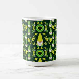 Head Garden Gnome Gardener Kaffeetasse