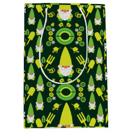 Head Garden Gnome Gardener Mittlere Geschenktüte