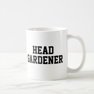 Head Gardener coffee Tasse
