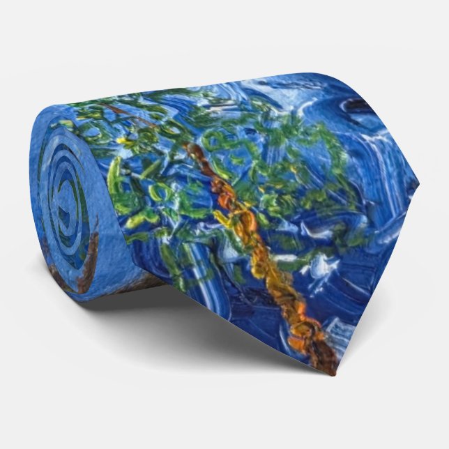 Head in the Clouds Necktie Krawatte (Gerollt)