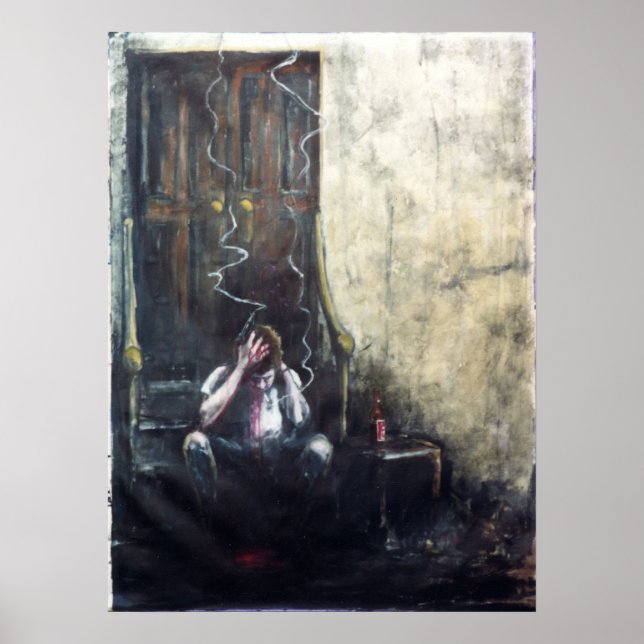 "HEAD INJURY #1" POSTER (Vorne)