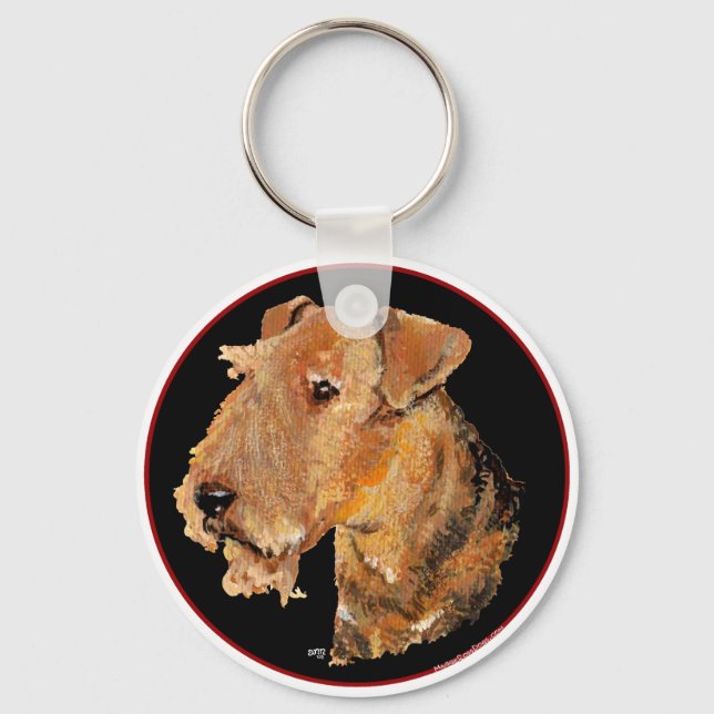 Head Study on Black Schlüsselanhänger (Vorderseite)