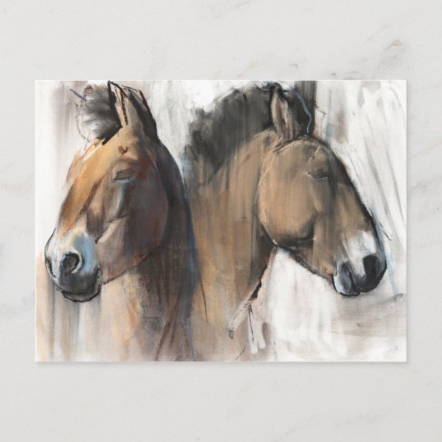 Head Study Postkarte (Vorderseite)