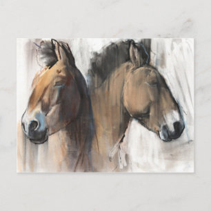 Head Study Postkarte