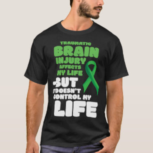 Head TBI Survivor Sensibilisierung Geschenk Trauma T-Shirt