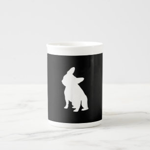 Head Tilt Apparel Frenchie Head Bulldog Lover Gesc Prozellantasse