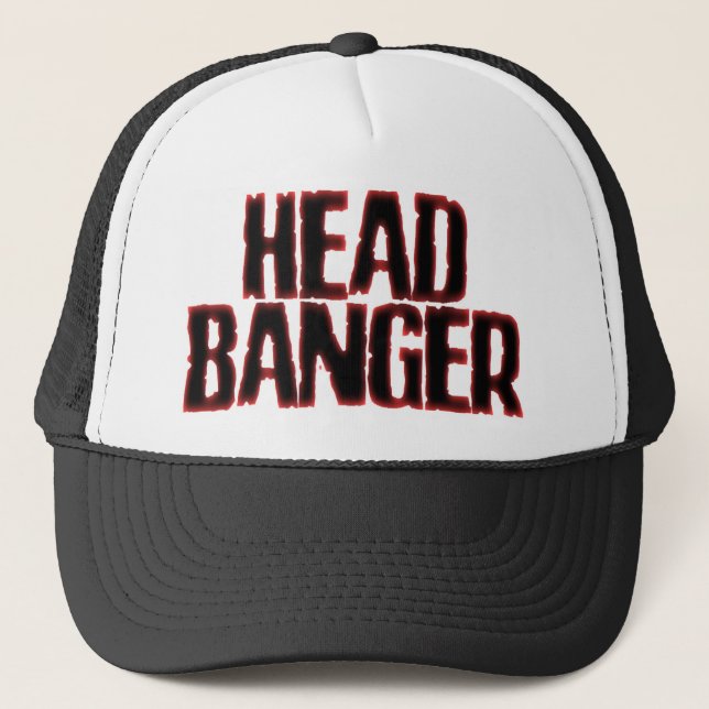 Headbanger Truckerkappe (Vorderseite)