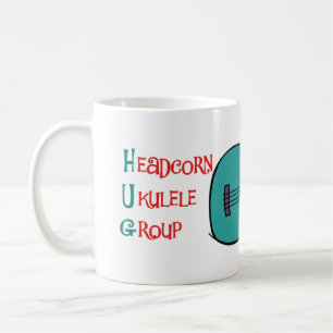 Headcorn Ukulele-Gruppen-Tasse (UMARMUNGS-TASSE!) Tasse