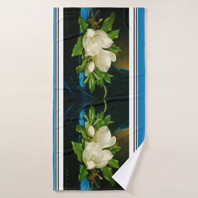 Heade Giant Magnolia Blume Blüten Badetücher Badhandtuch Set (Badehandtuch)