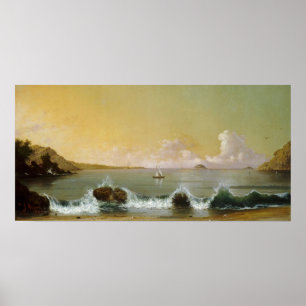 Heade - Rio De Janeiro Bay 1864 Poster