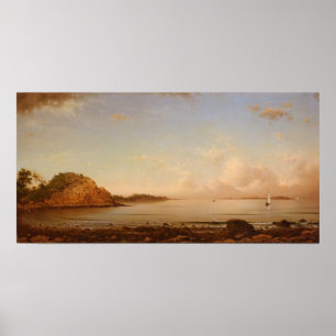 Heade - Singing Beach Manchester 1862 Poster