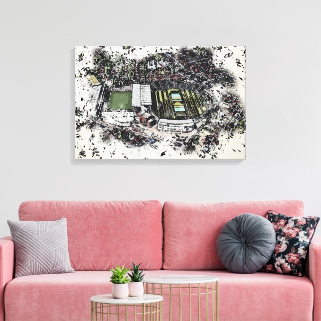 Headingley Cricket & Rugby Stadiums, Leeds Leinwanddruck (Insitu (Wohnzimmer))