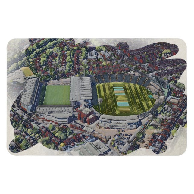 Headingley Cricket & Rugby Stadiums, Leeds Magnet (Horizontal)