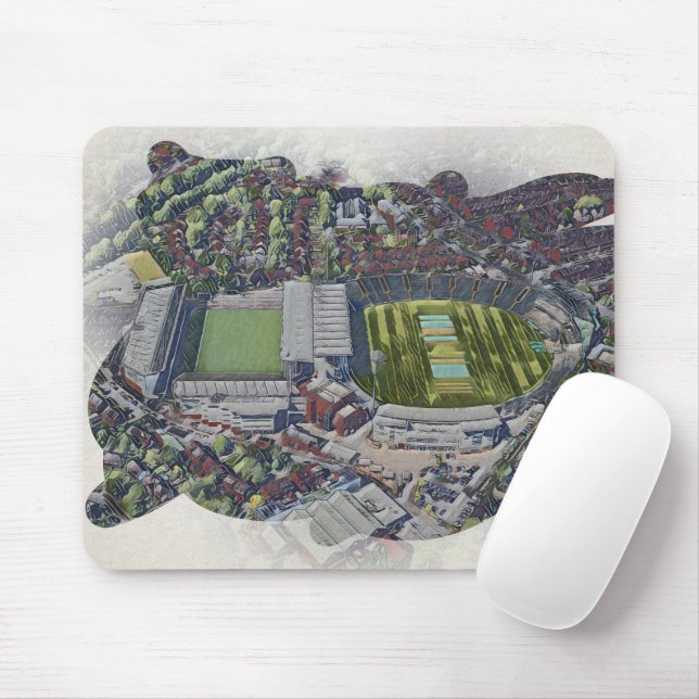 Headingley Cricket & Rugby Stadiums, Leeds Mousepad (Mit Mouse)