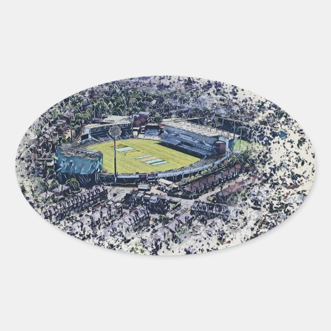 Headingley Stadium, Leeds Ovaler Aufkleber (Vorderseite)
