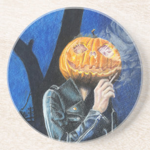 Headless Biker Getränkeuntersetzer