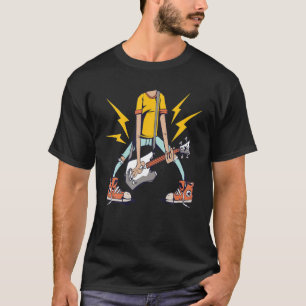 Headless Guitarist Design für Gitarre, Bass, Play T-Shirt