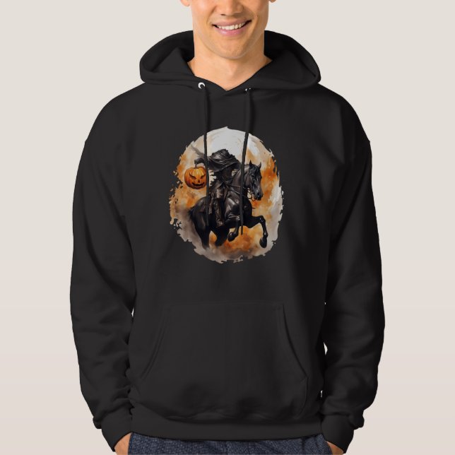 Headless Horeman mit Pumpkin Head Hoodie (Vorderseite)