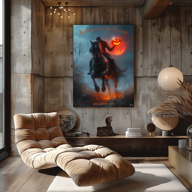 Headless Horsemal Halloween mit Gwer Pumpkin Poster (Von Creator hochgeladen)