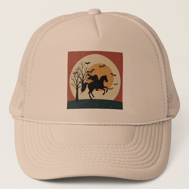 Headless Horseman Trucker Hat Truckerkappe (Vorderseite)