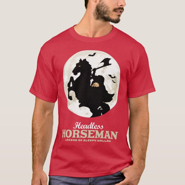Headless Horsemanine Halloween Night T-Shirt (Vorderseite)