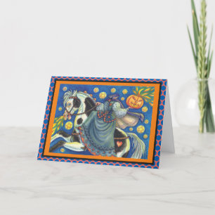 HEADLESS HORSEWOMAN GREETING NOTE CARD Verse Karte