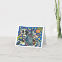HEADLESS HORSEWOMAN GREETOMAN NOTE CARD Blank